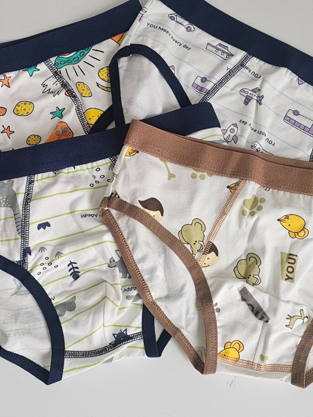 Boys 4 pack Cotton Underwear Size US 5/6 Years NEW